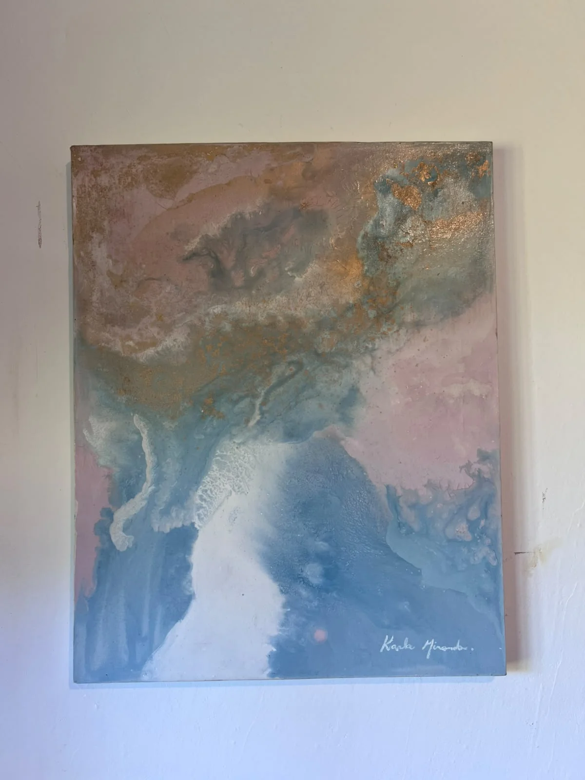 Obra Alvorecer, de Karla Miranda