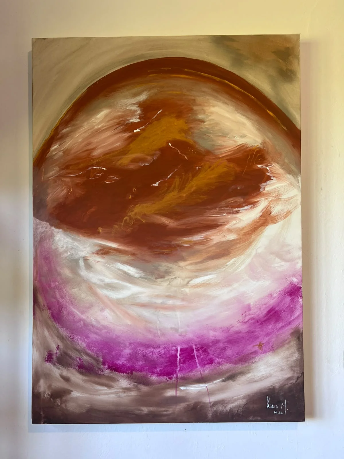 Obra Origem, de Karla Miranda